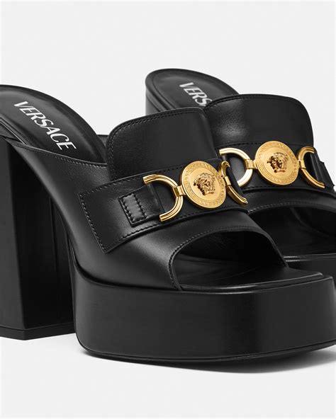 fake versace medusa shoes|versace platform medusa.